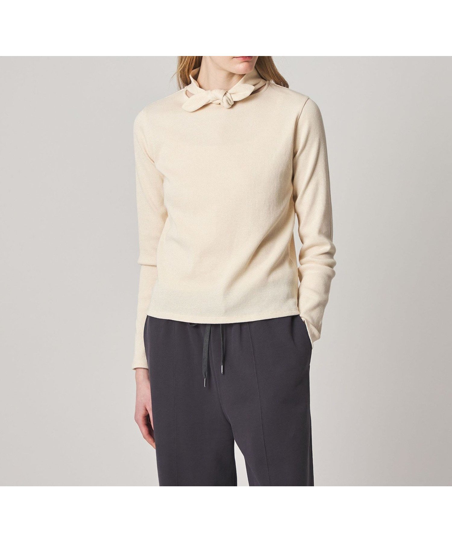 【ビューティ&ユース ユナイテッドアローズ/BEAUTY&YOUTH / UNITED ARROWS】のSteven Alan ラメ タイモチーフ プルオーバー インテリア・キッズ・メンズ・レディースファッション・服の通販 founy(ファニー) ファッション Fashion レディースファッション Fashion for Women トップス・カットソー Cut & Sew Tops カジュアルプルオーバー・ニットトップス Pullovers & Knit Tops / Casual Pullovers アメリカン American Style インナー Innerwear カットソー Cut and Sewn Top カーディガン Cardigan, Knitwear シンプル Simple, Minimal ジャケット Jacket, Outerwear スカーフ Scarf, Neckwear スタンド Stand Collar, Upright Stand ニューヨーク New York, NYC Style フィット Fit, Slim Fit モチーフ Motif, Design Theme リボン Ribbon, Bow おすすめ Recommended / Our Picks エレガント 上品 Elegant OFF WHITE|ID: prp329100004802129 ipo3291000000034840760