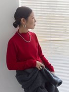 【サマンサモスモス/Samansa Mos2】の【吸湿発熱】リブフリル衿PO 人気、トレンドファッション・服の通販 founy(ファニー) ファッション Fashion レディースファッション Fashion for Women おすすめ Recommended / Our Picks インナー Innerwear カーディガン Cardigan, Knitwear シンプル Simple, Minimal ジャケット Jacket, Outerwear デニム Denim, Jeans Material フリル Frill, Ruffle エレガント 上品 Elegant thumbnail レッド|ID: prp329100004802147 ipo3291000000034840859