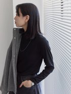 【サマンサモスモス/Samansa Mos2】の【吸湿発熱】リブフリル衿PO 人気、トレンドファッション・服の通販 founy(ファニー) ファッション Fashion レディースファッション Fashion for Women おすすめ Recommended / Our Picks インナー Innerwear カーディガン Cardigan, Knitwear シンプル Simple, Minimal ジャケット Jacket, Outerwear デニム Denim, Jeans Material フリル Frill, Ruffle エレガント 上品 Elegant thumbnail ブラック|ID: prp329100004802147 ipo3291000000034840861