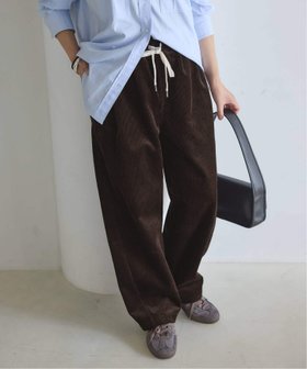 【ジャーナルスタンダード/JOURNAL STANDARD】のCorduroy Barrel イージーパンツ 人気、トレンドファッション・服の通販 founy(ファニー) ファッション Fashion レディースファッション Fashion for Women パンツ Pants & Trousers ギャザー Gathered, Ruffled コーデュロイ Corduroy, Cord Fabric シンプル Simple, Minimal パターン Pattern, Design Print リラックス Relax, Relaxed Fit ワイド Wide, Wide Fit |ID:prp329100004802202