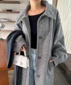 【アンドミー/andme】のフェイクリングウール ロングコート 人気、トレンドファッション・服の通販 founy(ファニー) ファッション Fashion レディースファッション Fashion for Women アウター Coat / Outerwear Collection コート・ロングコート・ピーコート Long Coats, Peacoats & More ショルダー Shoulder, Shoulder Strap スタンド Stand Collar, Upright Stand ドロップ Drop Shoulder, Dropped Style フォルム Silhouette, Form ポケット Pocket, Pocket Detail 防寒 Cold Protection, Winter-Ready ミックス Mix, Mixed Style ロング Long, Long-Length おすすめ Recommended / Our Picks thumbnail グレー|ID: prp329100004802214 ipo3291000000034841275