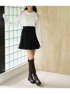 【スナイデル/SNIDEL】のウエストリブプリーツミニスカート 人気、トレンドファッション・服の通販 founy(ファニー) ファッション Fashion レディースファッション Fashion for Women スカート Skirts ミニスカート Mini Skirts ウェーブ Wavy Pattern シンプル Simple, Minimal ストレート Straight, Straight Cut スマート Smart, Elegant セットアップ Set-Up, Coordinated Outfit フィット Fit, Slim Fit プリーツ Pleats, Pleated ポケット Pocket, Pocket Detail ミニスカート Mini Skirt, Short Skirt A/W・秋冬 Autumn/Winter おすすめ Recommended / Our Picks エレガント 上品 Elegant thumbnail BLK[009]|ID: prp329100004802223 ipo3291000000034841332