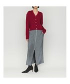 【マーコート/MARcourt】のMIDIUMISOLID for Ladies フロントジップスカート 人気、トレンドファッション・服の通販 founy(ファニー) ファッション Fashion レディースファッション Fashion for Women スカート Skirts スタンダード Standard, Basic スリット Slit, Slit Detail フロント Front, Front Design ポケット Pocket, Pocket Detail メランジ Melange, Mixed Yarn ロング Long, Long-Length 無地 Plain, Solid Color thumbnail グレー|ID: prp329100004802232 ipo3291000000034841410