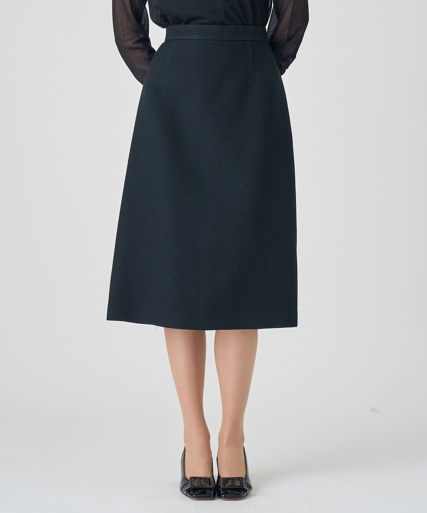 【アナイ/ANAYI】の【セットアップ対応商品】ウールプリペラAラインスカート インテリア・キッズ・メンズ・レディースファッション・服の通販 founy(ファニー) ファッション Fashion レディースファッション Fashion for Women セットアップ Matching Sets スカート・ミニ/ミディ/マキシ Skirts / Mini, Midi & Maxi Skirts スカート Skirts Aライン・フレアスカート A-Line & Flared Skirts グログラン Grosgrain, Grosgrain Ribbon ジャケット Jacket, Outerwear スマート Smart, Elegant セットアップ Set-Up, Coordinated Outfit バランス Balance, Style Balance A/W・秋冬 Autumn/Winter 再入荷 Restock / Back in Stock エレガント 上品 Elegant navy|ID: prp329100004802241 ipo3291000000034841453