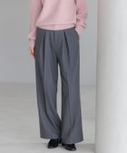 【アンデミュウ/Andemiu】のカサネタックストレートパンツ 人気、トレンドファッション・服の通販 founy(ファニー) ファッション Fashion レディースファッション Fashion for Women パンツ Pants & Trousers シンプル Simple, Minimal ストレート Straight, Straight Cut フロント Front, Front Design thumbnail チャコール|ID: prp329100004802249 ipo3291000000034841497