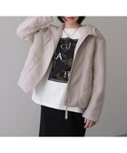 【バブ ブージュルード/Bab Bou Jeloud】のドッキングフーディブルゾン 人気、トレンドファッション・服の通販 founy(ファニー) ファッション Fashion レディースファッション Fashion for Women アウター Coat / Outerwear Collection ブルゾンジャケット・スポーティアウター Blouson Jackets キルティング Quilted, Quilting エレガント 上品 Elegant 再入荷 Restock / Back in Stock 冬 Winter / This Winter 切替 Switching, Contrast Panel thumbnail グレージュ|ID: prp329100004802252 ipo3291000000034841530