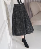 【ミッシュマッシュ/MISCH MASCH】のMM547214 ツイードAラインスカート 人気、トレンドファッション・服の通販 founy(ファニー) ファッション Fashion レディースファッション Fashion for Women スカート Skirts Aライン・フレアスカート A-Line & Flared Skirts ツイード Twill, Twill Weave フェミニン Feminine, Girly ロング Long, Long-Length エレガント 上品 Elegant 冬 Winter / This Winter thumbnail ブラック|ID: prp329100004802287 ipo3291000000034841768