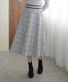 【ミッシュマッシュ/MISCH MASCH】のMM547214 ツイードAラインスカート 人気、トレンドファッション・服の通販 founy(ファニー) ファッション Fashion レディースファッション Fashion for Women スカート Skirts Aライン・フレアスカート A-Line & Flared Skirts ツイード Twill, Twill Weave フェミニン Feminine, Girly ロング Long, Long-Length エレガント 上品 Elegant 冬 Winter / This Winter thumbnail ホワイト|ID: prp329100004802287 ipo3291000000034841769