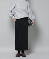 【ナノ ユニバース/nano universe】の起毛リブカットタイトロングスカート 人気、トレンドファッション・服の通販 founy(ファニー) ファッション Fashion レディースファッション Fashion for Women スカート Skirts ロングスカート Long Skirts / Maxi & Midi Skirts ウォッシャブル Machine Washable カットソー Cut and Sewn Top コーデュロイ Corduroy, Cord Fabric スウェット / スエット Sweatshirt, Sweatwear スニーカー Sneakers, Trainers ロング Long, Long-Length 冬 Winter / This Winter A/W・秋冬 Autumn/Winter 2025年 2025 2025-2026秋冬・A/W Autumn/Winter 2025–26 AW25–26 |ID:prp329100004802299