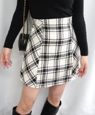 【コーナーズ/CORNERS】のツイードチェックミニスカート 人気、トレンドファッション・服の通販 founy(ファニー) ファッション Fashion レディースファッション Fashion for Women スカート Skirts ミニスカート Mini Skirts クラシック Classic, Timeless Style シンプル Simple, Minimal チェック Check, Plaid, Tartan ツイード Twill, Twill Weave トレンド Trend, Trending Now フォーマル Formal, Dressy ミニスカート Mini Skirt, Short Skirt thumbnail オフホワイト|ID: prp329100004802307 ipo3291000000034841922