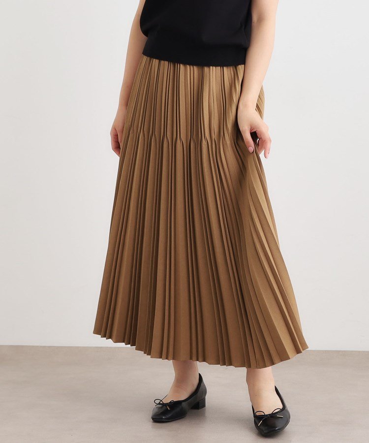 【ローラアシュレイ/LAURA ASHLEY】の【洗える/ストレッチツイル/ウエストゴム】プリーツスカート 人気、トレンドファッション・服の通販 founy(ファニー) ファッション Fashion レディースファッション Fashion for Women スカート Skirts プリーツスカート / 上品フェミニンスタイル Pleated Skirts シンプル Simple, Minimal ジャケット Jacket, Outerwear ストレッチ Stretch, Stretchy Fabric スマート Smart, Elegant プリーツ Pleats, Pleated ベーシック Basic, Essential ポケット Pocket, Pocket Detail 洗える Machine Washable other-1|ID: prp329100004802330 ipo3291000000034842048