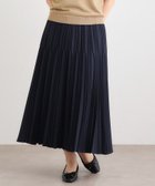 【ローラアシュレイ/LAURA ASHLEY】の【洗える/ストレッチツイル/ウエストゴム】プリーツスカート 人気、トレンドファッション・服の通販 founy(ファニー) ファッション Fashion レディースファッション Fashion for Women スカート Skirts プリーツスカート / 上品フェミニンスタイル Pleated Skirts シンプル Simple, Minimal ジャケット Jacket, Outerwear ストレッチ Stretch, Stretchy Fabric スマート Smart, Elegant プリーツ Pleats, Pleated ベーシック Basic, Essential ポケット Pocket, Pocket Detail 洗える Machine Washable thumbnail ネイビー|ID: prp329100004802330 ipo3291000000034842051