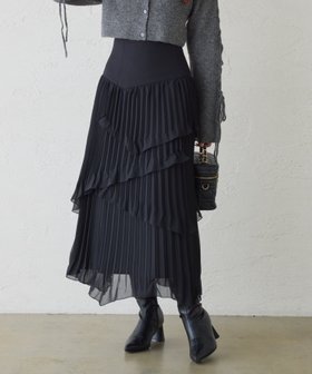 【ナイスクラップ/NICE CLAUP】のプリーツティアードスカート 人気、トレンドファッション・服の通販 founy(ファニー) ファッション Fashion レディースファッション Fashion for Women スカート Skirts ティアードスカート Tiered Skirts 2025年 2025 2025-2026秋冬・A/W Autumn/Winter 2025–26 AW25–26 おすすめ Recommended / Our Picks キャップ Cap, Baseball Cap ショート Short, Short Length シンプル Simple, Minimal スニーカー Sneakers, Trainers ダウン Down, Puffer プリーツ Pleats, Pleated リブニット Rib Knit, Ribbed Knit レース Lace, Lace Fabric ロング Long, Long-Length |ID:prp329100004802344
