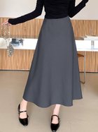 【ドゥーベル/Doux Belle】のAラインフレアスカート レディース スカート グレー|ID: prp329100004802351 ipo3291000000034947091