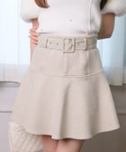 【リップサービス/LIP SERVICE】のLIP SERVICE/インナーショーパン付ベルトSETフレアスカート アイボリー|ID: prp329100004802354 ipo3291000000034842259