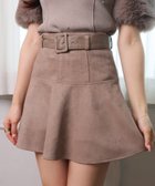 【リップサービス/LIP SERVICE】のLIP SERVICE/インナーショーパン付ベルトSETフレアスカート モカ|ID: prp329100004802354 ipo3291000000034842261