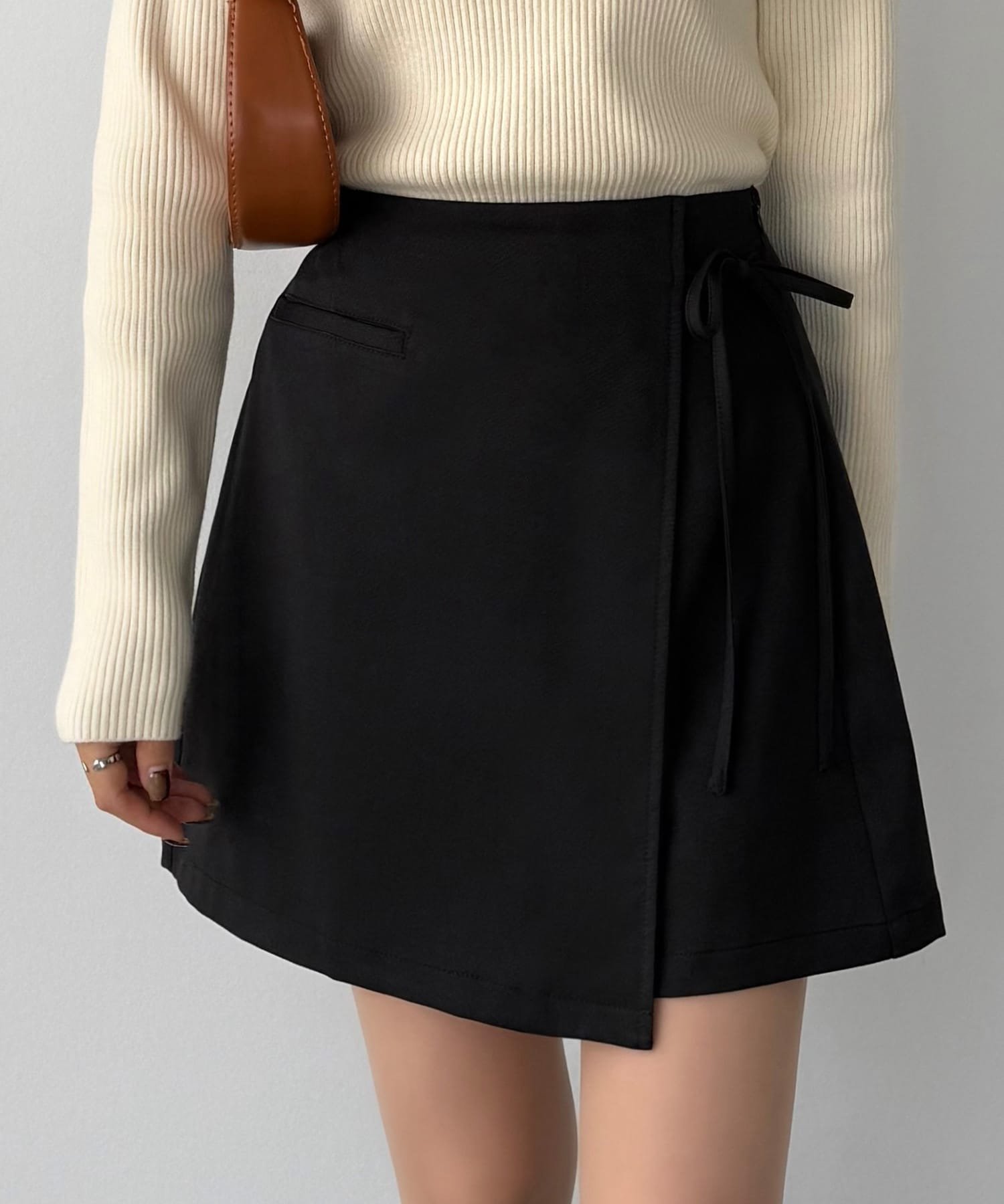 【ジュノア/JUNOAH】のcallautia ラップ風リボンミニスカート(インパン付き) 人気、トレンドファッション・服の通販 founy(ファニー) ファッション Fashion レディースファッション Fashion for Women スカート Skirts ミニスカート Mini Skirts ミニスカート Mini Skirt, Short Skirt ラップ Wrap, Wrap Design リボン Ribbon, Bow other-1|ID: prp329100004802360 ipo3291000000034842315