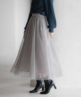 【アンデミュウ/Andemiu】のドットチュールフレアスカート 人気、トレンドファッション・服の通販 founy(ファニー) ファッション Fashion レディースファッション Fashion for Women スカート Skirts Aライン・フレアスカート A-Line & Flared Skirts おすすめ Recommended / Our Picks ショート Short, Short Length ドット Polka Dot, Dot Pattern フレア Flare, Flared ポケット Pocket, Pocket Detail 冬 Winter / This Winter A/W・秋冬 Autumn/Winter |ID:prp329100004802361