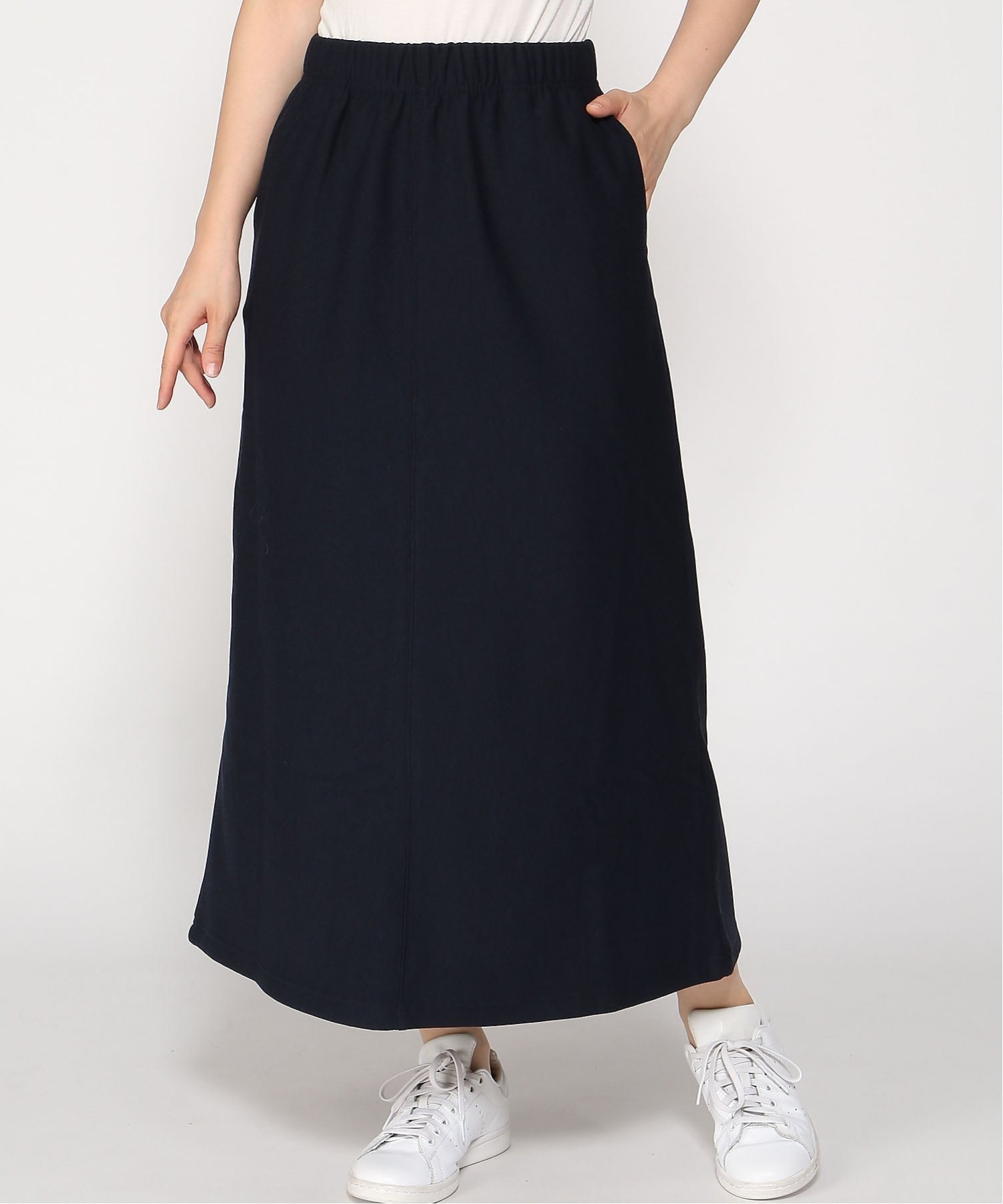 【クロコダイル/CROCODILE】のウエストゴム 裏起毛 スカート インテリア・キッズ・メンズ・レディースファッション・服の通販 founy(ファニー) ファッション Fashion レディースファッション Fashion for Women スカート Skirts ネイビー|ID: prp329100004802362 ipo3291000000034842333