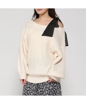 【イング/INGNI】のINGNI/7Gワンショル肩リボンシャギーチュニックニット 人気、トレンドファッション・服の通販 founy(ファニー) ファッション Fashion レディースファッション Fashion for Women トップス・カットソー Cut & Sew Tops ニット Knit Tops & Sweaters ガーリー Girly, Feminine Style シフォン Chiffon, Lightweight Fabric ショルダー Shoulder, Shoulder Strap スマホ Smartphone, Mobile Device チュニック Tunic, Long Top デニム Denim, Jeans Material 定番 Standard, Basic Item 人気 Popular, Best Seller フェミニン Feminine, Girly ボトム Bottoms, Lower Wear リボン Ribbon, Bow ロング Long, Long-Length ワンショル One Shoulder, Asymmetrical A/W・秋冬 Autumn/Winter |ID:prp329100004802403