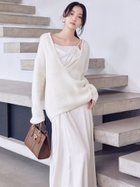 【スナイデル/SNIDEL】のキーネックニットセットキャミワンピース IVR[003]|ID: prp329100004802408 ipo3291000000035122840