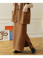 【バブ ブージュルード/Bab Bou Jeloud】のツイード2WAYジャンスカ 人気、トレンドファッション・服の通販 founy(ファニー) ファッション Fashion レディースファッション Fashion for Women スウェット / スエット Sweatshirt, Sweatwear スマート Smart, Elegant スリット Slit, Slit Detail スリーブ Sleeve, Long Sleeve / Short Sleeve セットアップ Set-Up, Coordinated Outfit タイトスカート Pencil Skirt, Tight Skirt ツイード Twill, Twill Weave トレンド Trend, Trending Now フリンジ Fringe, Tassel 無地 Plain, Solid Color ロング Long, Long-Length ワンポイント One Point, Statement Accent 再入荷 Restock / Back in Stock おすすめ Recommended / Our Picks thumbnail BROWN|ID: prp329100004802430 ipo3291000000034842779