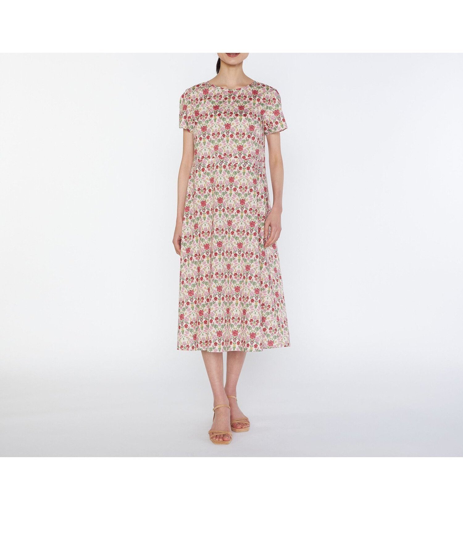 【キース/KEITH】の【Lサイズ】LIBERTY Lily Annabelワンピース インテリア・キッズ・メンズ・レディースファッション・服の通販 founy(ファニー) ファッション Fashion レディースファッション Fashion for Women ワンピース Dresses おすすめ Recommended / Our Picks エレガント 上品 Elegant レッド|ID: prp329100004802437 ipo3291000000034842832