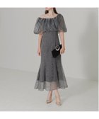 【レジャ/Leja】のLEJA/2WAYオフショルダーワッフル生地マーメイドワンピースドレス結婚式 GRAY|ID: prp329100004802449 ipo3291000000035162649