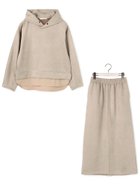 【ニコル/NICOLE】の【セット企画】ディアスキン レイヤード風パーカー+スカート 人気、トレンドファッション・服の通販 founy(ファニー) ファッション Fashion レディースファッション Fashion for Women スカート Skirts シンプル Simple, Minimal スリット Slit, Slit Detail スリーブ Sleeve, Long Sleeve / Short Sleeve セットアップ Set-Up, Coordinated Outfit パーカー Hoodie, Parka ベーシック Basic, Essential ポケット Pocket, Pocket Detail thumbnail 18ベージュ|ID: prp329100004802472 ipo3291000000034843113