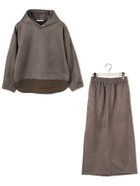 【ニコル/NICOLE】の【セット企画】ディアスキン レイヤード風パーカー+スカート 人気、トレンドファッション・服の通販 founy(ファニー) ファッション Fashion レディースファッション Fashion for Women スカート Skirts シンプル Simple, Minimal スリット Slit, Slit Detail スリーブ Sleeve, Long Sleeve / Short Sleeve セットアップ Set-Up, Coordinated Outfit パーカー Hoodie, Parka ベーシック Basic, Essential ポケット Pocket, Pocket Detail thumbnail 39チャコールグレー|ID: prp329100004802472 ipo3291000000034843114
