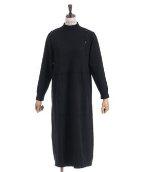 【アクシーズファム/axes femme】のデザインボタン付きニットワンピース 人気、トレンドファッション・服の通販 founy(ファニー) ファッション Fashion レディースファッション Fashion for Women ワンピース Dresses ニットワンピース Knit Dresses アクセサリー Fashion Accessories アシンメトリー Asymmetrical Style ショート Short, Short Length シンプル Simple, Minimal バランス Balance, Style Balance ロング Long, Long-Length ワンポイント One Point, Statement Accent エレガント 上品 Elegant 切替 Switching, Contrast Panel |ID:prp329100004802488