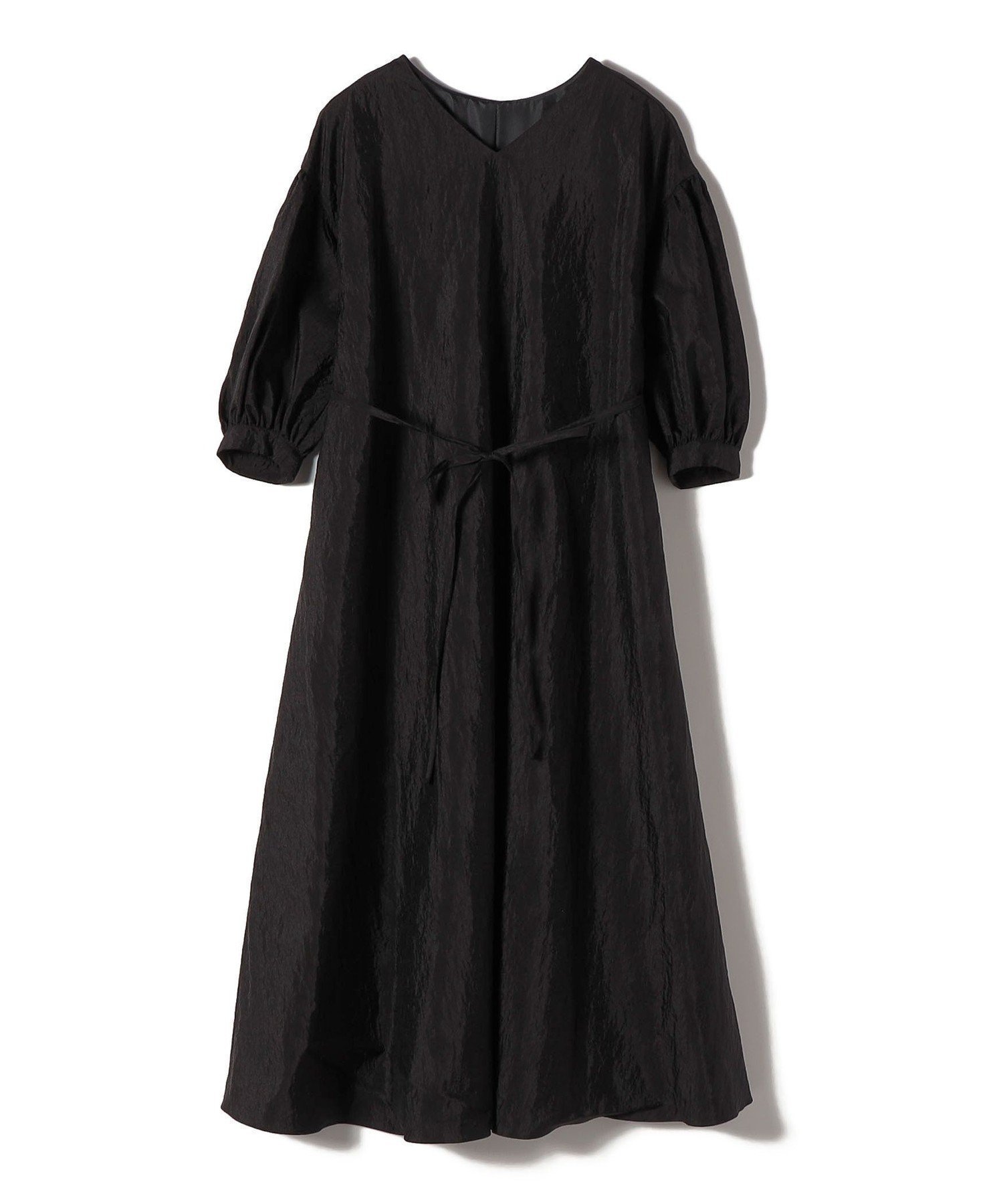 【シップス フォー ウィメン/SHIPS】の【SHIPS別注】kaene 2WAY ボリューム 袖 ロング ワンピース インテリア・キッズ・メンズ・レディースファッション・服の通販 founy(ファニー) ファッション Fashion レディースファッション Fashion for Women ワンピース Dresses オケージョン Occasion Wear ドレス Dress, One-Piece パーティ Party, Party Style ブライト Bright, Shiny 別注 Limited Edition, Custom Order リラックス Relax, Relaxed Fit ロング Long, Long-Length おすすめ Recommended / Our Picks エレガント 上品 Elegant セレモニー Ceremony 入学式 Entrance Ceremony 卒業式 Graduation Ceremony 結婚式 Wedding ブラック|ID: prp329100004802506 ipo3291000000034843295