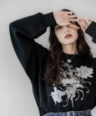 【ハレ/HARE】のFlowerシシュウスウェット 人気、トレンドファッション・服の通販 founy(ファニー) ファッション Fashion レディースファッション Fashion for Women トップス・カットソー Cut & Sew Tops レディースパーカー・カジュアルフーディー Casual Hoodies & Sweatshirts スウェット・クルーネックトップス Sweatshirts & Crewnecks / Relaxed Fit Sweat Tops おすすめ Recommended / Our Picks インナー Innerwear ウェーブ Wavy Pattern ショート Short, Short Length ストレート Straight, Straight Cut ハイネック High Neck, Mock Neck バランス Balance, Style Balance フェミニン Feminine, Girly ブルゾン Blouson, Bomber Jacket プリント Print, Printed Pattern マーメイド Mermaid, Fishtail Silhouette ミドル Middle Length, Mid Height ロング Long, Long-Length ワイド Wide, Wide Fit thumbnail ブラック09|ID: prp329100004802507 ipo3291000000034843297