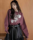 【ハレ/HARE】のFlowerシシュウスウェット 人気、トレンドファッション・服の通販 founy(ファニー) ファッション Fashion レディースファッション Fashion for Women トップス・カットソー Cut & Sew Tops レディースパーカー・カジュアルフーディー Casual Hoodies & Sweatshirts スウェット・クルーネックトップス Sweatshirts & Crewnecks / Relaxed Fit Sweat Tops おすすめ Recommended / Our Picks インナー Innerwear ウェーブ Wavy Pattern ショート Short, Short Length ストレート Straight, Straight Cut ハイネック High Neck, Mock Neck バランス Balance, Style Balance フェミニン Feminine, Girly ブルゾン Blouson, Bomber Jacket プリント Print, Printed Pattern マーメイド Mermaid, Fishtail Silhouette ミドル Middle Length, Mid Height ロング Long, Long-Length ワイド Wide, Wide Fit thumbnail レッドパープル98|ID: prp329100004802507 ipo3291000000034843299
