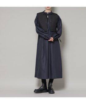 【ナノ ユニバース/nano universe】のキルティングベスト×ギャザーワンピース アンサンブルセット 人気、トレンドファッション・服の通販 founy(ファニー) ファッション Fashion レディースファッション Fashion for Women アウター Coat / Outerwear Collection アンサンブル Ensemble Set カットソー Cut and Sewn Top キルティング Quilted, Quilting ギャザー Gathered, Ruffled スリーブ Sleeve, Long Sleeve / Short Sleeve セットアップ Set-Up, Coordinated Outfit ベスト Vest, Waistcoat ベーシック Basic, Essential リボン Ribbon, Bow アウトレット Outlet / Clearance 2026年 2026 |ID:prp329100004802532