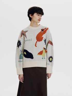 【エミ/emmi】の【Global warming】 ジャガードニットトップス 人気、トレンドファッション・服の通販 founy(ファニー) ファッション Fashion レディースファッション Fashion for Women トップス・カットソー Cut & Sew Tops ニット Knit Tops & Sweaters インナー Innerwear スマート Smart, Elegant ボトム Bottoms, Lower Wear |ID:prp329100004802546