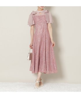 【ウィルセレクション/WILLSELECTION】の肩リボンパイピングレースワンピース 人気、トレンドファッション・服の通販 founy(ファニー) ファッション Fashion レディースファッション Fashion for Women ワンピース Dresses シアー Sheer, See-Through バランス Balance, Style Balance パイピング Piping, Trim Design ファブリック Fabric, Textile フィット Fit, Slim Fit リボン Ribbon, Bow エレガント 上品 Elegant 二次会 After Party 結婚式 Wedding |ID:prp329100004802557