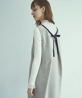 【ストロベリーフィールズ/STRAWBERRY FIELDS】のシアーフリルリブニット 人気、トレンドファッション・服の通販 founy(ファニー) ファッション Fashion レディースファッション Fashion for Women トップス・カットソー Cut & Sew Tops ニット Knit Tops & Sweaters |ID:prp329100004802571