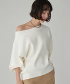 【バビロン/BABYLONE / KIDS】のスウェットライクニットプルオーバー 人気、トレンドファッション・服の通販 founy(ファニー) ファッション Fashion キッズファッション Fashion for Kids トップス・カットソー Cut & Sew Tops おすすめ Recommended / Our Picks ツイスト Tweed, Tweed Fabric デニム Denim, Jeans Material フェミニン Feminine, Girly ボトム Bottoms, Lower Wear 再入荷 Restock / Back in Stock thumbnail ホワイト10|ID: prp329100004802575 ipo3291000000034843769