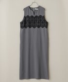 【ナノ ユニバース/nano universe】のレース切り替えノースリーブワンピース 人気、トレンドファッション・服の通販 founy(ファニー) ファッション Fashion レディースファッション Fashion for Women ワンピース Dresses アクセサリー Fashion Accessories ウォッシャブル Machine Washable オケージョン Occasion Wear カーディガン Cardigan, Knitwear シンプル Simple, Minimal ジャケット Jacket, Outerwear ストレート Straight, Straight Cut ノースリーブ Sleeveless, No-Sleeve レース Lace, Lace Fabric アウトレット Outlet / Clearance エレガント 上品 Elegant ビジネス 仕事 通勤 Business / Work / Commuting 2026年 2026 thumbnail グレー|ID: prp329100004802600 ipo3291000000034844017