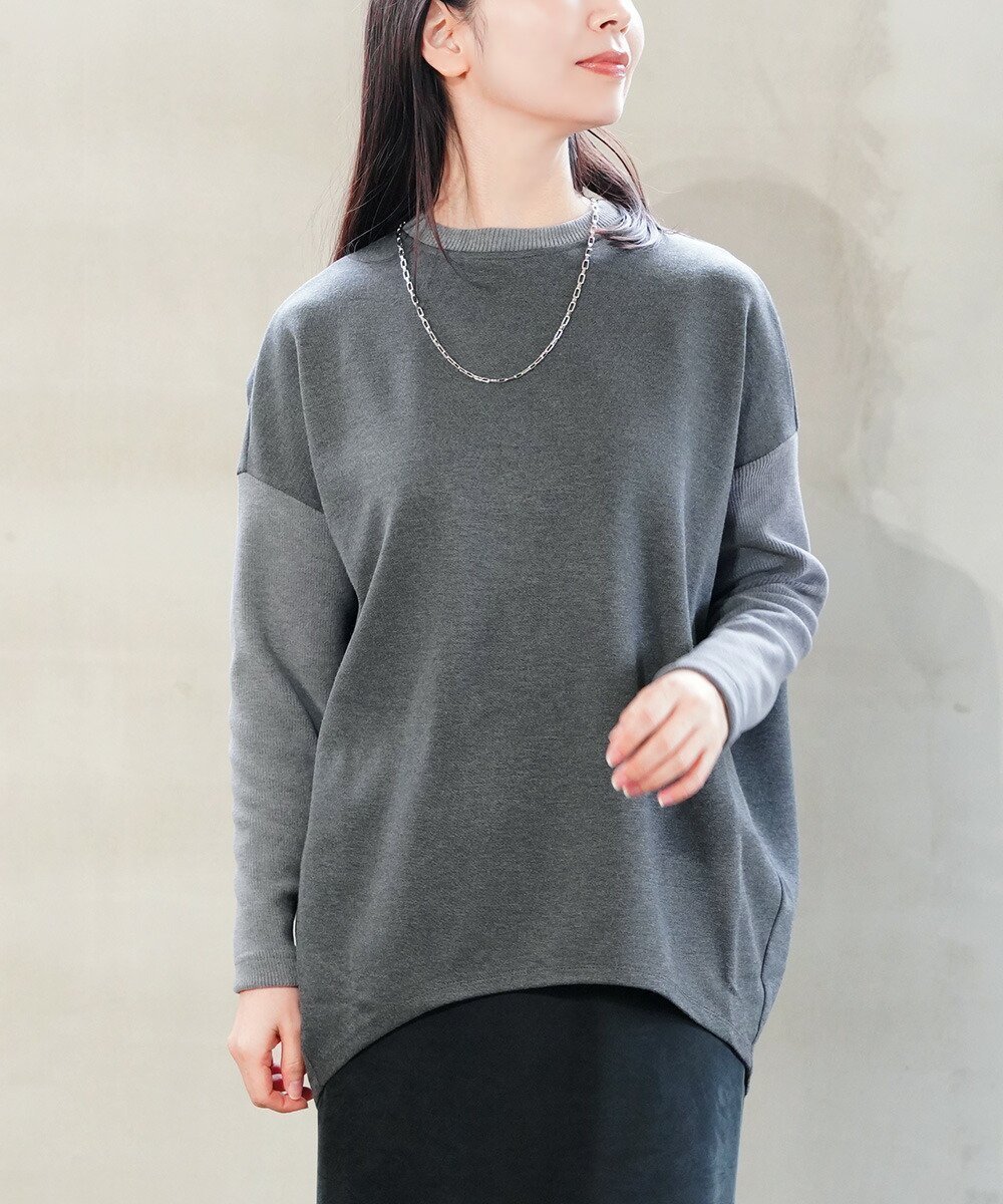 【ブルーコムブルー/BLEU COMME BLEU】のププラ デュアルウォームポンチ*リブ ラウンドプルオーバー 人気、トレンドファッション・服の通販 founy(ファニー) ファッション Fashion レディースファッション Fashion for Women トップス・カットソー Cut & Sew Tops カジュアルプルオーバー・ニットトップス Pullovers & Knit Tops / Casual Pullovers バランス Balance, Style Balance ラウンド Round, Round Neck 人気 Popular, Best Seller 定番 Standard, Basic Item other-1|ID: prp329100004802652 ipo3291000000034844636