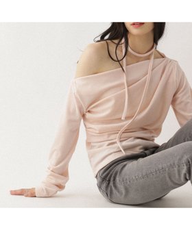 【ヘザー/Heather】のタイ付きベロアカットソー 人気、トレンドファッション・服の通販 founy(ファニー) ファッション Fashion レディースファッション Fashion for Women トップス・カットソー Cut & Sew Tops カットソー・ベーシックTシャツ Cut-and-Sewn Tops / Stretch Tees & Basics ベロアトップス Velour Tops / Velvet-Look Items カットソー Cut and Sewn Top デニム Denim, Jeans Material ベロア Velour, Soft Velvet ボトム Bottoms, Lower Wear エレガント 上品 Elegant 人気 Popular, Best Seller 冬 Winter / This Winter |ID:prp329100004802663