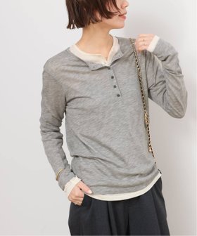 【ジャーナルスタンダード レリューム/JOURNAL STANDARD relume】のウールミックスヘンリープルオーバー 人気、トレンドファッション・服の通販 founy(ファニー) ファッション Fashion レディースファッション Fashion for Women トップス・カットソー Cut & Sew Tops カジュアルプルオーバー・ニットトップス Pullovers & Knit Tops / Casual Pullovers 2025年 2025 2025-2026秋冬・A/W Autumn/Winter 2025–26 AW25–26 カットソー Cut and Sewn Top コンパクト Compact, Small Size シアー Sheer, See-Through ニットソー Knit-Sewn, Cut & Sew Knit ミックス Mix, Mixed Style 別注 Limited Edition, Custom Order A/W・秋冬 Autumn/Winter |ID:prp329100004802665