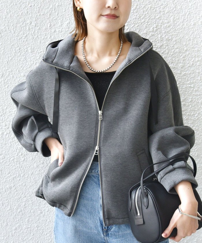 【シップス フォー ウィメン/SHIPS】の【WEB限定】 手洗い可能 ダンボール ダブルジップ フーディー 1 インテリア・キッズ・メンズ・レディースファッション・服の通販 founy(ファニー) https://founy.com/ ファッション Fashion レディースファッション Fashion for Women 春 Spring 秋 Autumn スウェット / スエット Sweatshirt, Sweatwear デニム Denim, Jeans Material パイピング Piping, Trim Design パターン Pattern, Design Print パーカー Hoodie, Parka ボトム Bottoms, Lower Wear |ID: prp329100004802895 ipo3291000000034846772