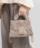 【ランダ/RANDA】の2WAY モノグラムショルダーファーバッグ BEIGE|ID: prp329100004802944 ipo3291000000034847078