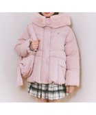 【ナルミヤ オンライン/NARUMIYA ONELINE / KIDS】の【撥水】暖かファーフーディリサイクルダウンブルゾン 人気、トレンドファッション・服の通販 founy(ファニー) ファッション Fashion キッズファッション Fashion for Kids ダウン Down, Puffer フェイクファー Faux Fur, Imitation Fur ブルゾン Blouson, Bomber Jacket ポケット Pocket, Pocket Detail ミドル Middle Length, Mid Height thumbnail ピンク|ID: prp329100004803014 ipo3291000000034847484