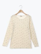 【サマンサモスモス/Samansa Mos2】の【吸湿発熱】ベア天花柄クルーネック 人気、トレンドファッション・服の通販 founy(ファニー) ファッション Fashion レディースファッション Fashion for Women おすすめ Recommended / Our Picks シンプル Simple, Minimal フィット Fit, Slim Fit thumbnail パープル|ID: prp329100004803079 ipo3291000000034847861