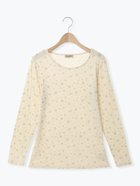 【サマンサモスモス/Samansa Mos2】の【吸湿発熱】ベア天花柄クルーネック 人気、トレンドファッション・服の通販 founy(ファニー) ファッション Fashion レディースファッション Fashion for Women おすすめ Recommended / Our Picks シンプル Simple, Minimal フィット Fit, Slim Fit thumbnail ベージュ|ID: prp329100004803079 ipo3291000000034847863