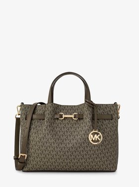 【マイケルコース/MICHAEL KORS】のCARSON センタージップ サッチェル ミディアム - MKシグネチャー マイケルコース 人気、トレンドファッション・服の通販 founy(ファニー) ファッション Fashion レディースファッション Fashion for Women コレクション Collection, Seasonal Line ラグジュアリー Luxury, Elegant |ID:prp329100004803141