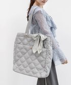 【ランダ/RANDA】の【A4対応】2WAY リボンキルティングトートバッグ BLUE|ID: prp329100004803154 ipo3291000000034848346